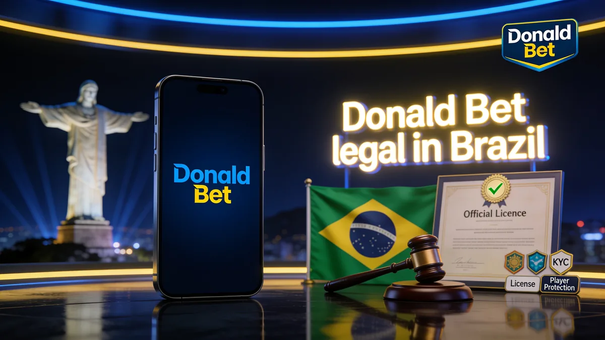 donald bet no Brasil — O Donald Bet é Confiável? Segurança e Legalidade